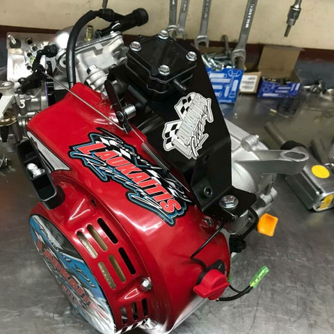 Engine (Clone) Complete with Chain Guard & Header NKA or AKRA (non Billet Rod)
